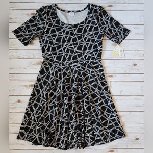 Black and White Dress 3XL